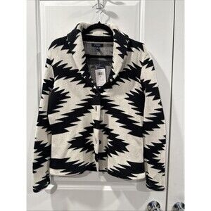 Chaps Ralph Lauren Aztec Sweater Sz Pl Main Cabin